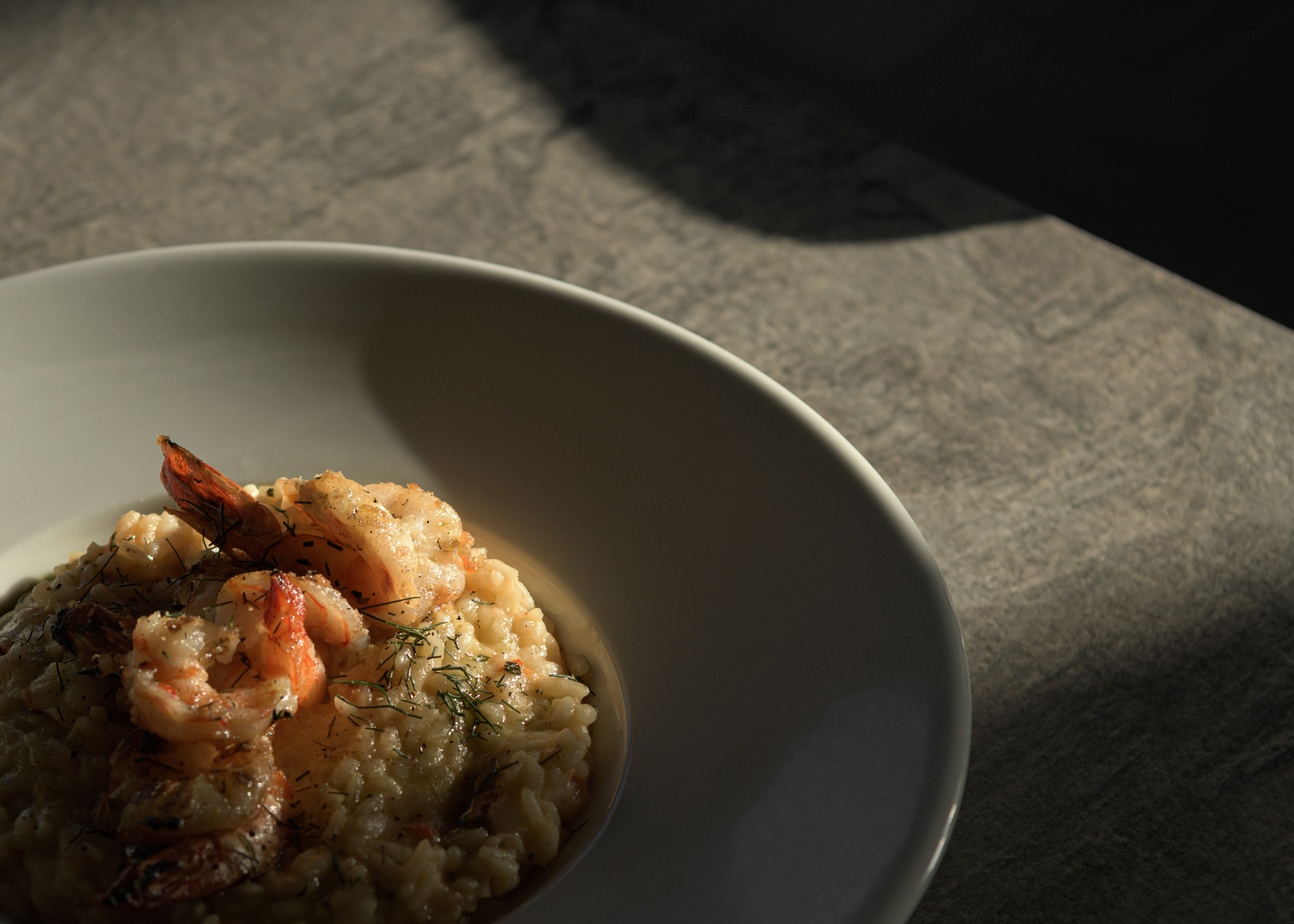 Seasonal Mediterranean dish at Litha restaurant, Naxos