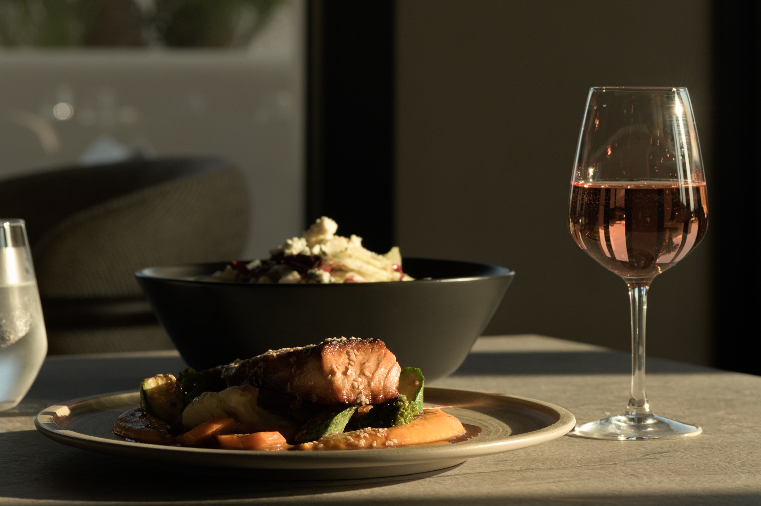 Wine pairing at Litha